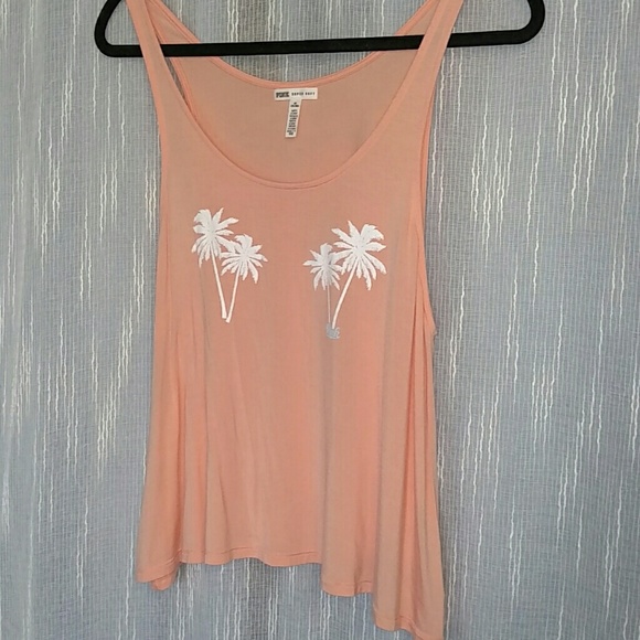 PINK Victoria's Secret Super Soft Tank Top M - Picture 4 of 6